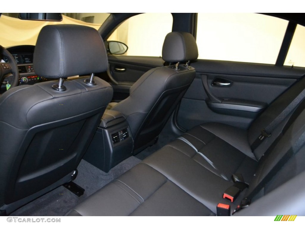 Black Novillo Leather Interior 2011 BMW M3 Sedan Photo #50350356