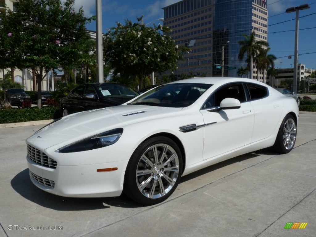 Stratus White 2011 Aston Martin Rapide Sedan Exterior Photo #50351073
