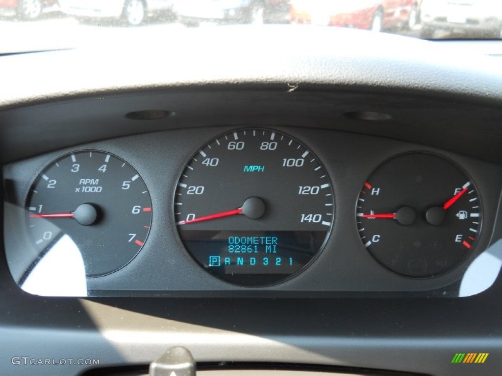 2007 Chevrolet Impala LS Gauges Photo #50351103