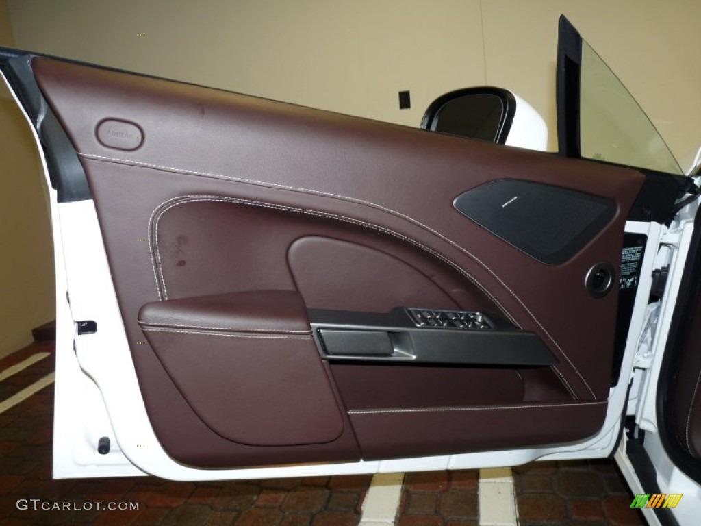2011 Aston Martin Rapide Sedan Bitter Chocolate Door Panel Photo #50351163
