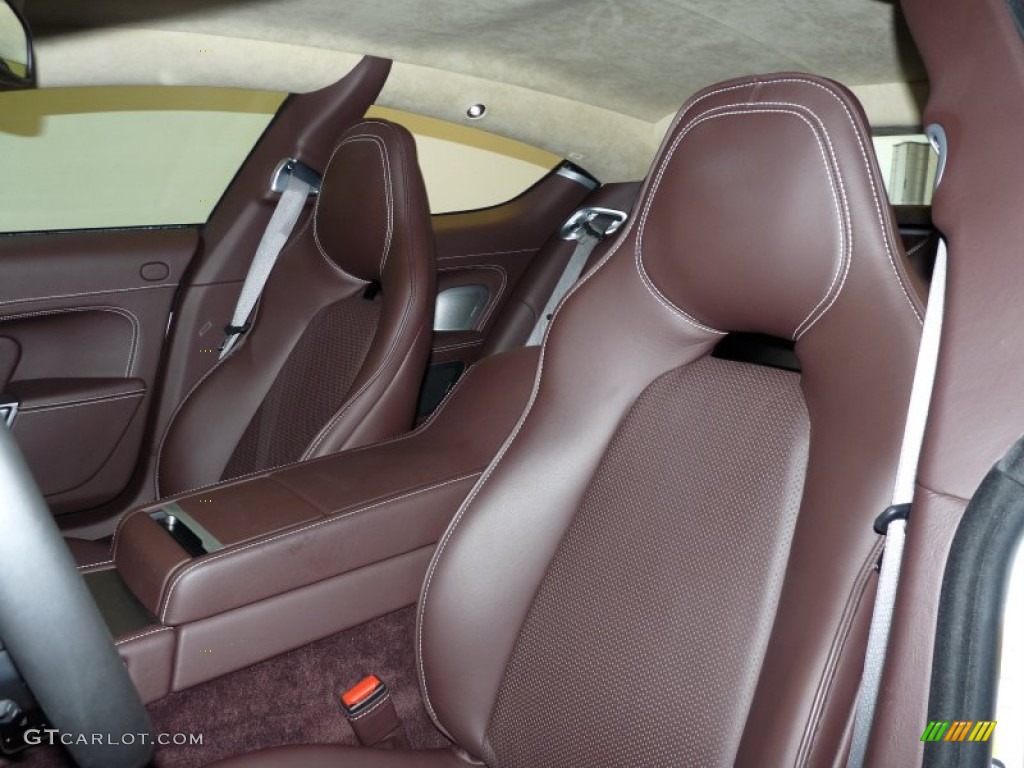 Bitter Chocolate Interior 2011 Aston Martin Rapide Sedan Photo #50351193