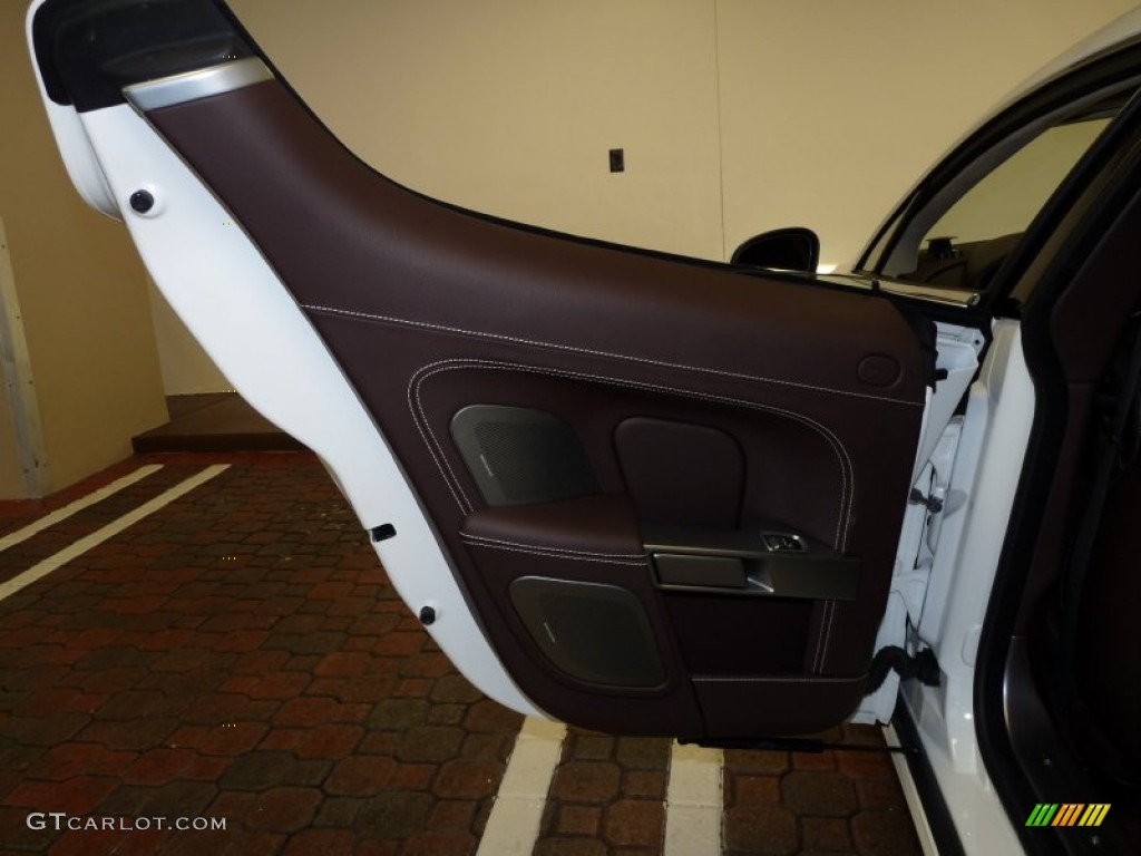 2011 Aston Martin Rapide Sedan Bitter Chocolate Door Panel Photo #50351223
