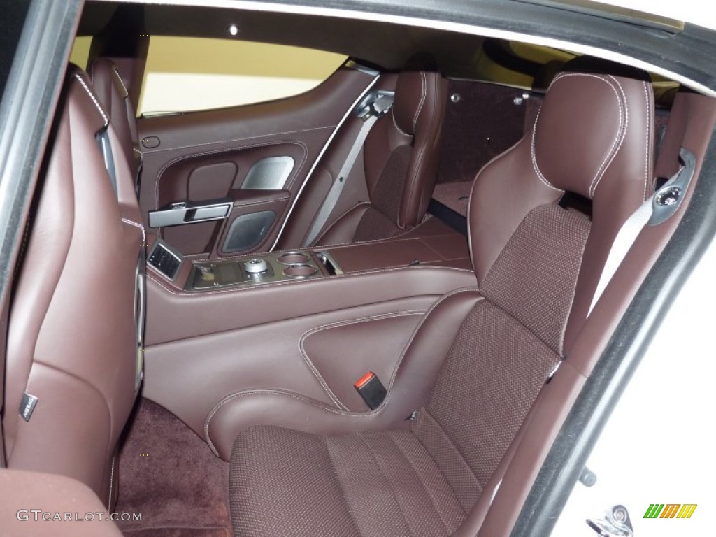 Bitter Chocolate Interior 2011 Aston Martin Rapide Sedan Photo #50351253