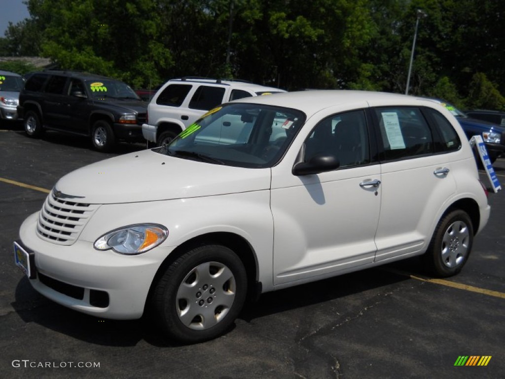 2009 PT Cruiser LX - Stone White / Pastel Slate Gray photo #1