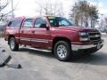 2006 Sport Red Metallic Chevrolet Silverado 1500 LS Crew Cab 4x4  photo #3