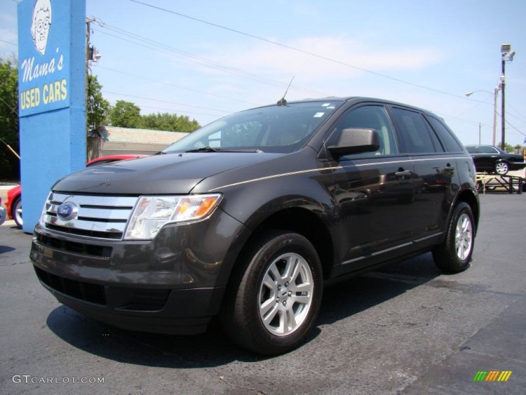 2007 Edge SE - Carbon Metallic / Medium Light Stone photo #4