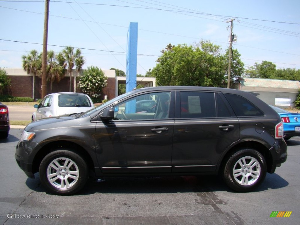 2007 Edge SE - Carbon Metallic / Medium Light Stone photo #5