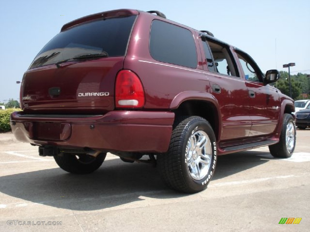 2002 Durango R/T 4x4 - Dark Garnet Red Pearl / Dark Slate Gray photo #3