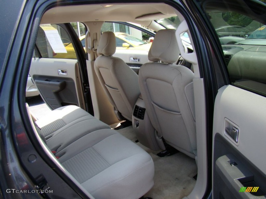 2007 Edge SE - Carbon Metallic / Medium Light Stone photo #16