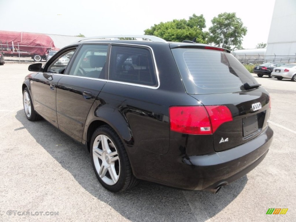 Brilliant Black 2006 Audi A4 2.0T quattro Avant Exterior Photo #50355057