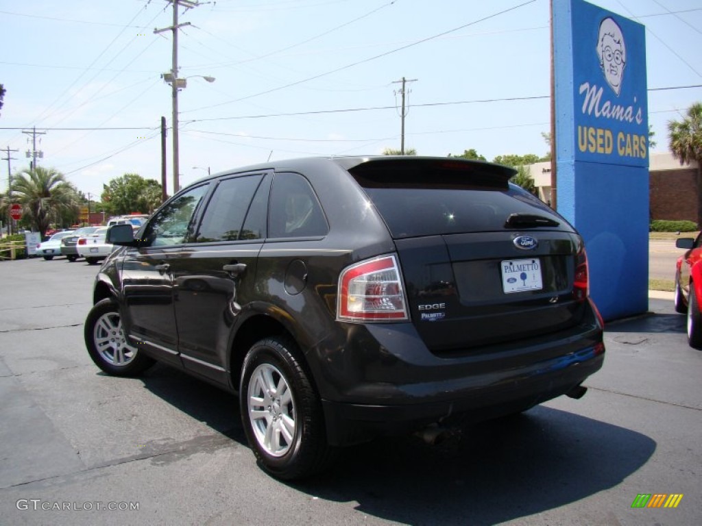 2007 Edge SE - Carbon Metallic / Medium Light Stone photo #33