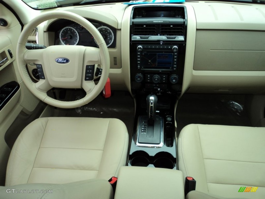 2010 Ford Escape Limited Camel Dashboard Photo #50355252