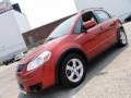 2007 Sunlight Copper Pearl Suzuki SX4 AWD  photo #2