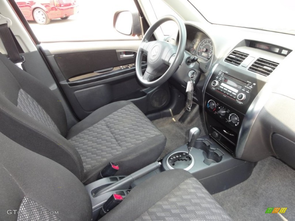 2007 SX4 AWD - Sunlight Copper Pearl / Black photo #19