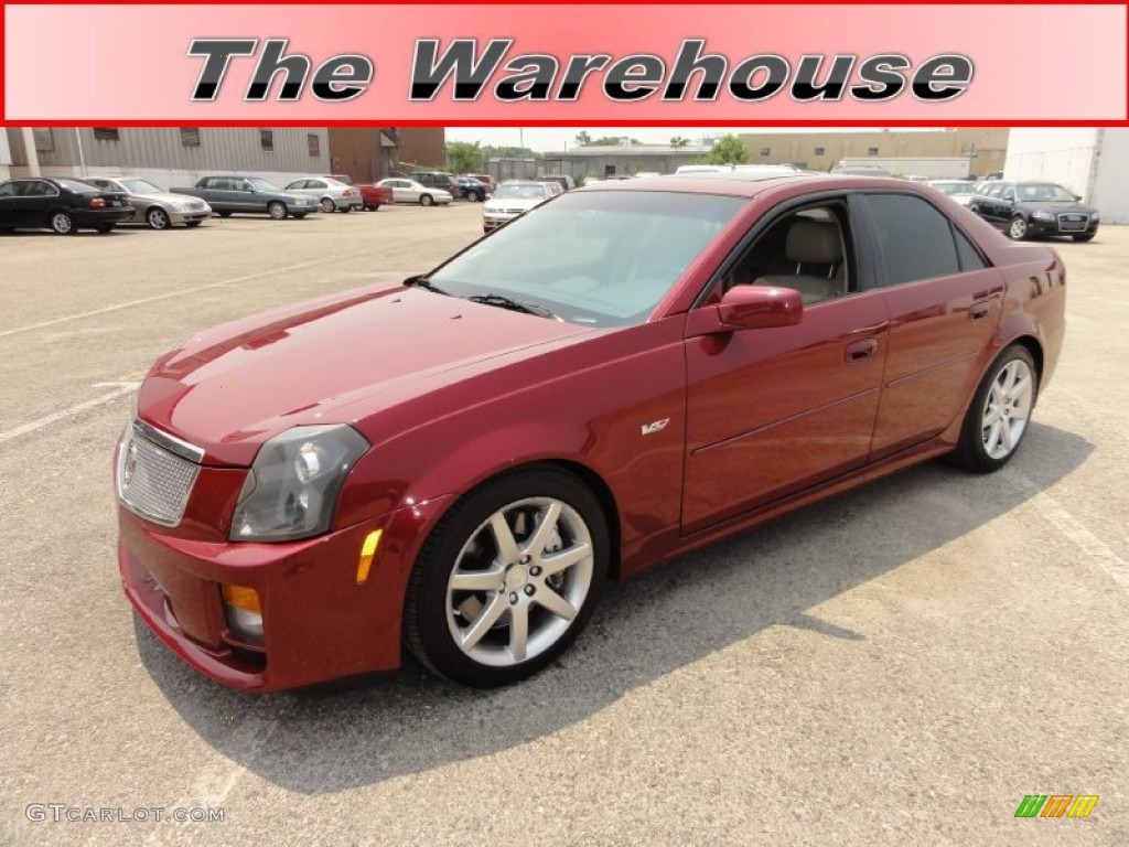 2005 CTS -V Series - Red Line / Light Neutral photo #1