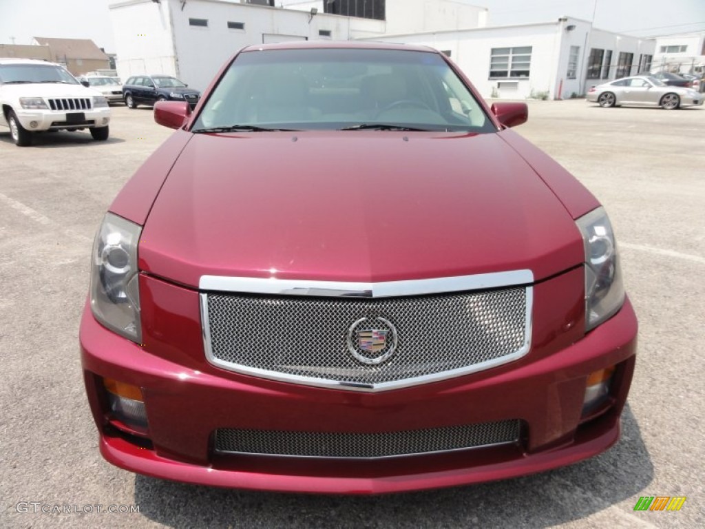 2005 CTS -V Series - Red Line / Light Neutral photo #3