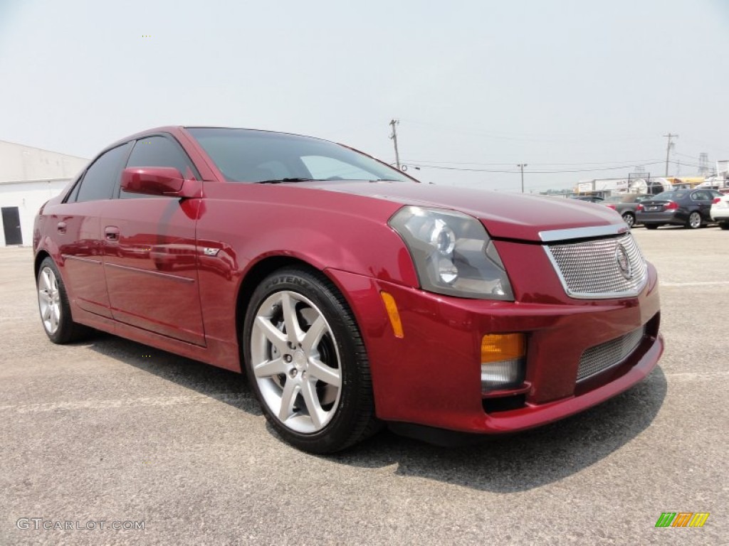 2005 CTS -V Series - Red Line / Light Neutral photo #5