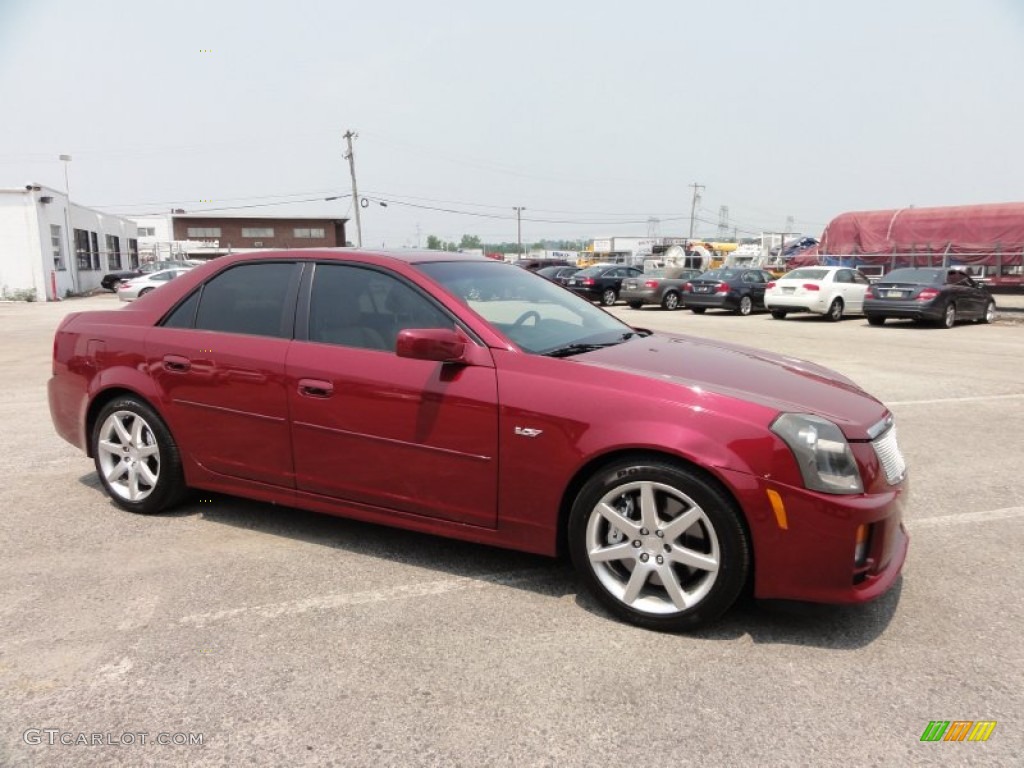 2005 CTS -V Series - Red Line / Light Neutral photo #6