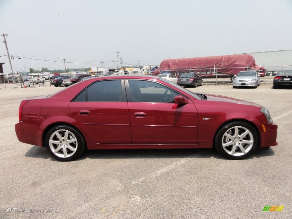 2005 CTS -V Series - Red Line / Light Neutral photo #7