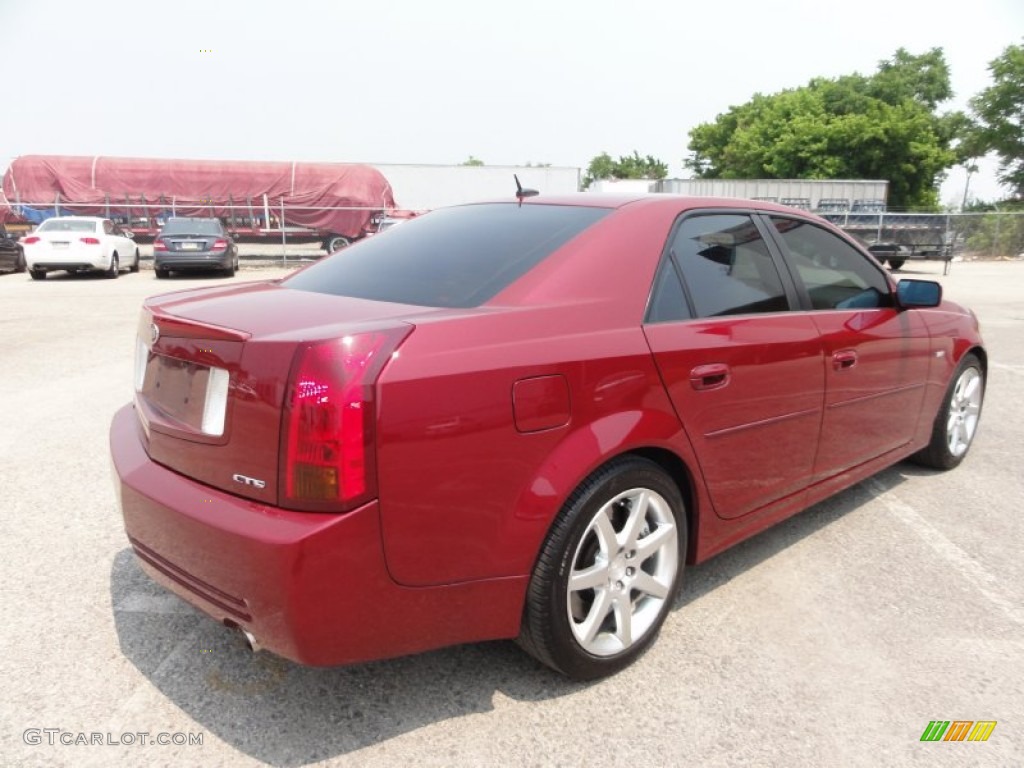 2005 CTS -V Series - Red Line / Light Neutral photo #8