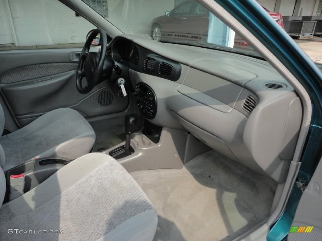 1997 Escort LX Wagon - Pacific Green Metallic / Medium Graphite photo #20