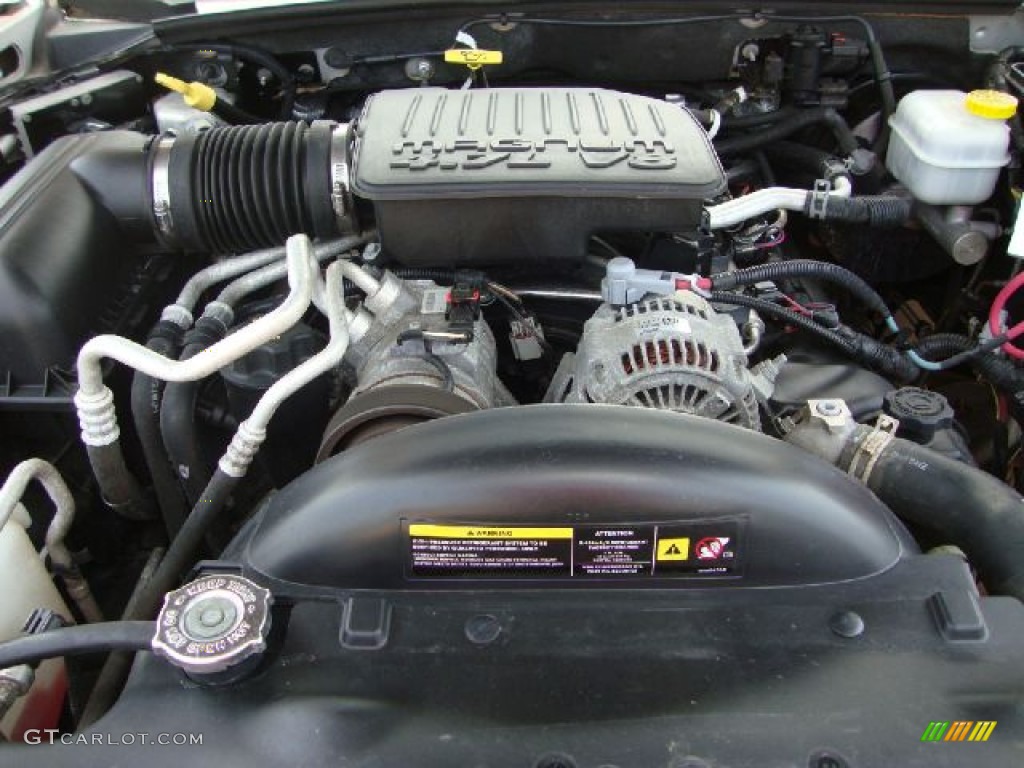 2005 Dodge Dakota SLT Quad Cab 4x4 4.7 Liter SOHC 16-Valve PowerTech V8 Engine Photo #50357691