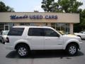 2008 White Suede Ford Explorer XLT  photo #1