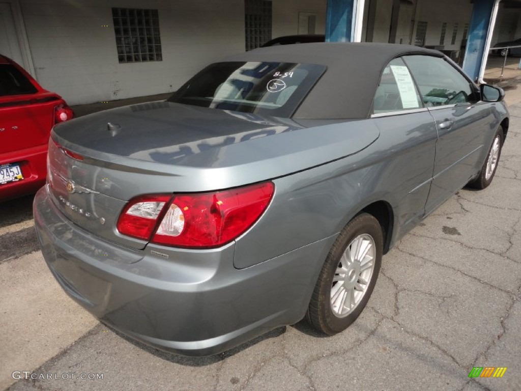 Silver Steel Metallic 2008 Chrysler Sebring Touring Convertible Exterior Photo #50358537
