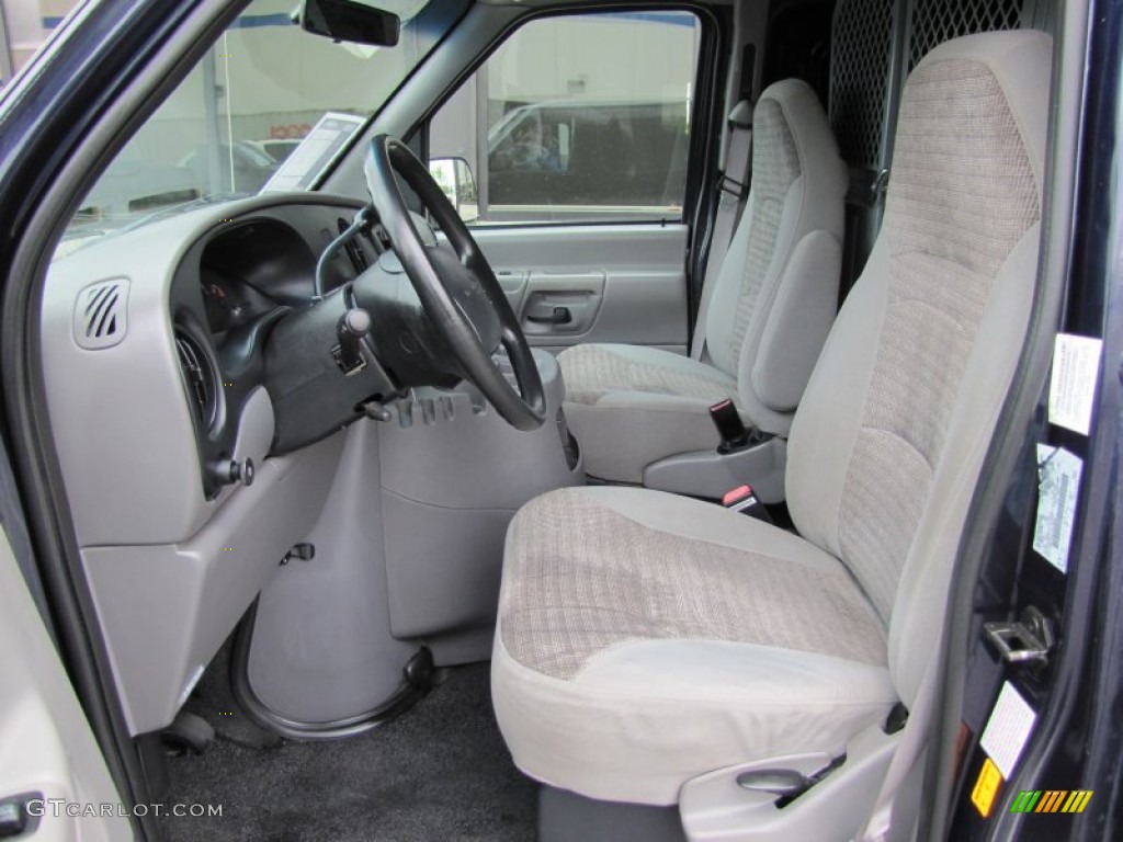 Medium Graphite Interior 2000 Ford E Series Van E150 Commercial Photo #50360247