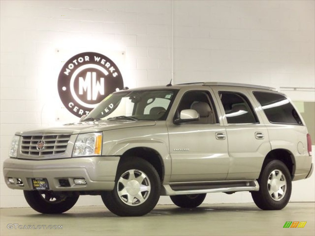 2004 Escalade AWD - Quicksilver / Pewter Gray photo #1