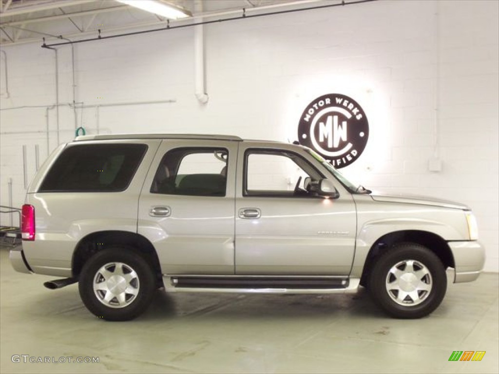 2004 Escalade AWD - Quicksilver / Pewter Gray photo #6