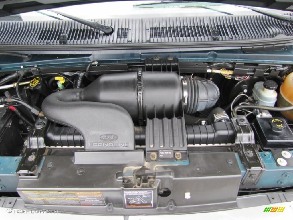 2000 Ford E Series Van E150 Commercial 4.6 Liter SOHC 16-Valve Triton V8 Engine Photo #50360589