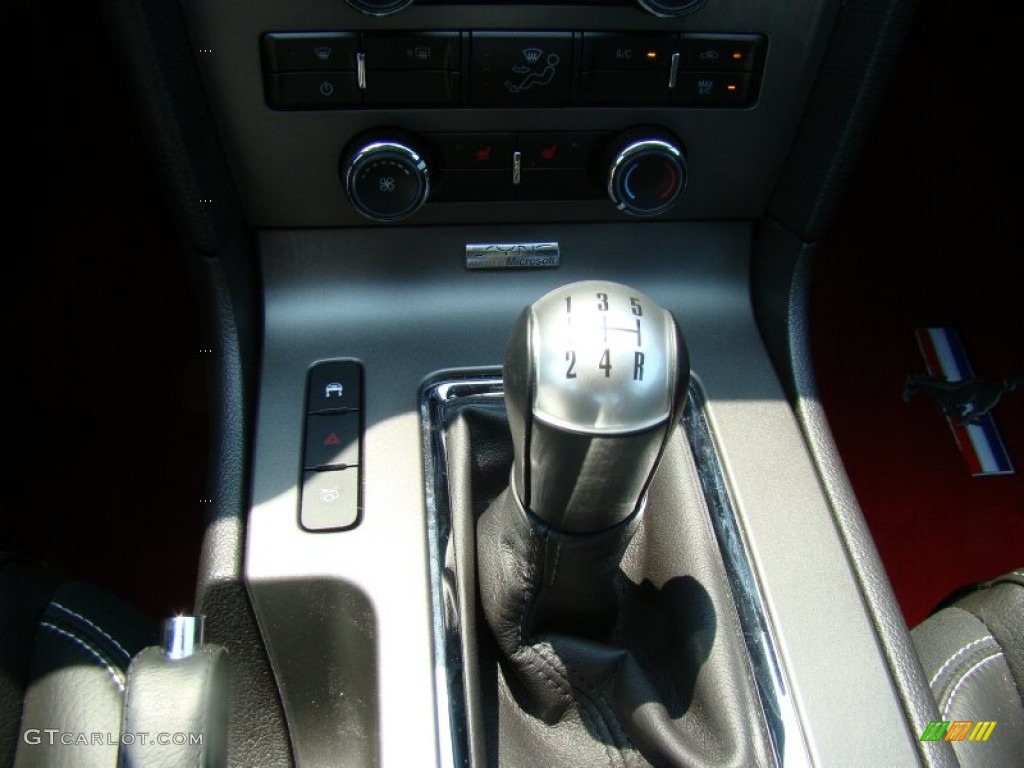 2010 Ford Mustang GT Premium Coupe 5 Speed Manual Transmission Photo #50361174