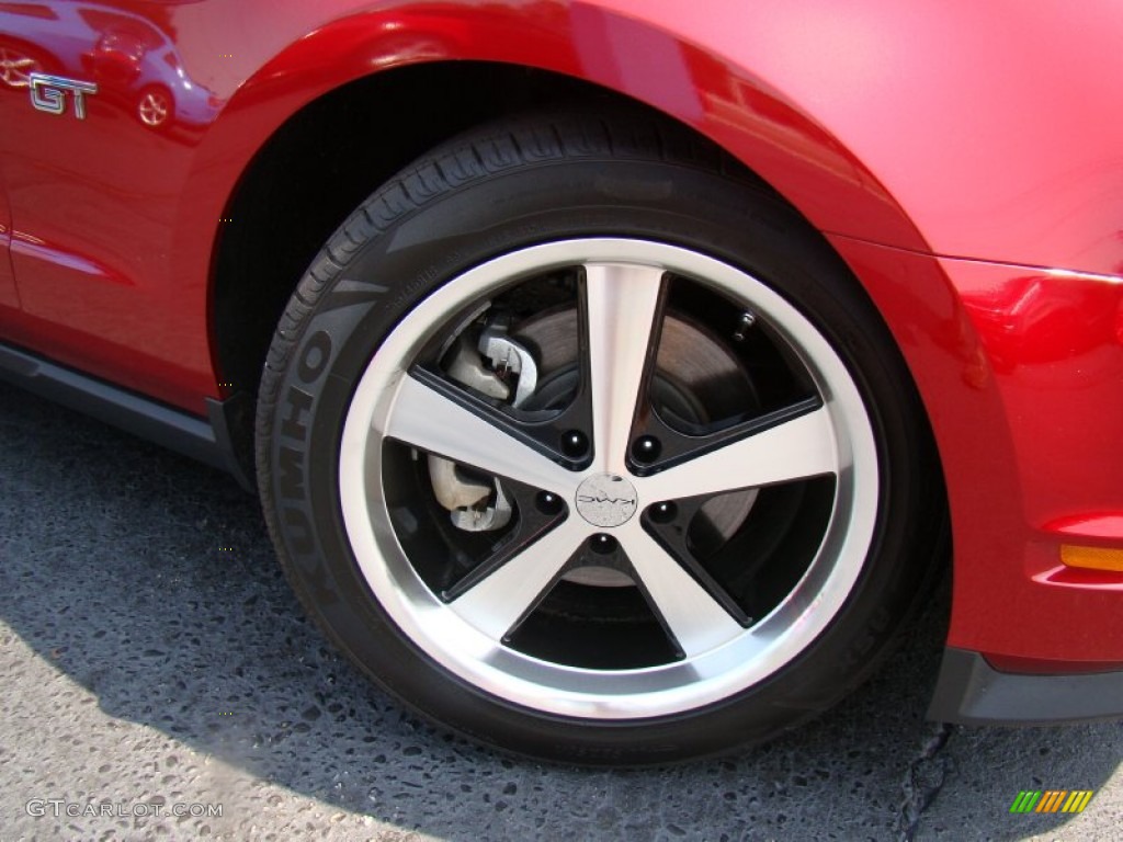 2010 Ford Mustang GT Premium Coupe Custom Wheels Photo #50361306