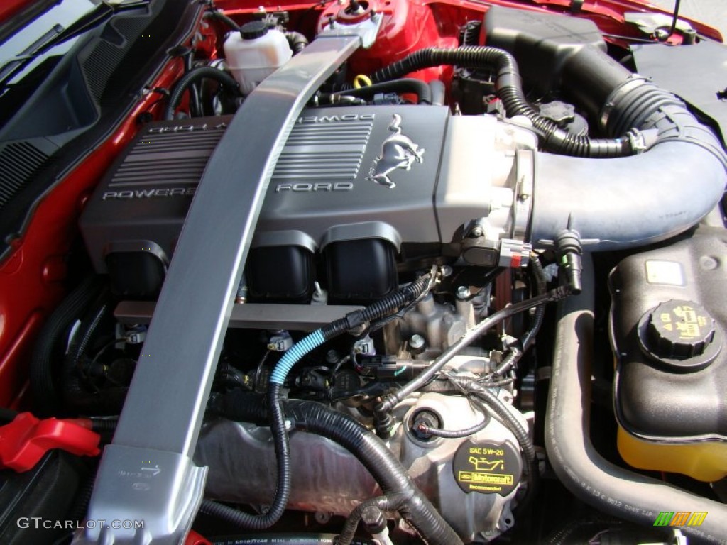2010 Ford Mustang GT Premium Coupe 4.6 Liter SOHC 24-Valve VVT V8 Engine Photo #50361393