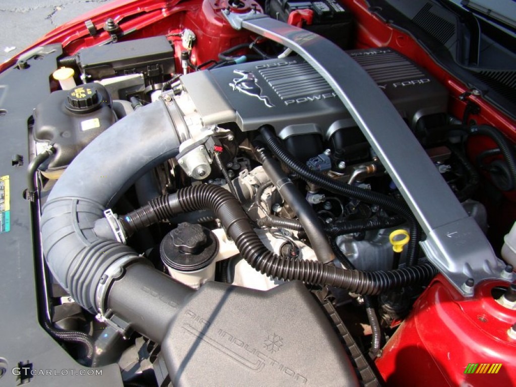 2010 Ford Mustang GT Premium Coupe 4.6 Liter SOHC 24-Valve VVT V8 Engine Photo #50361429