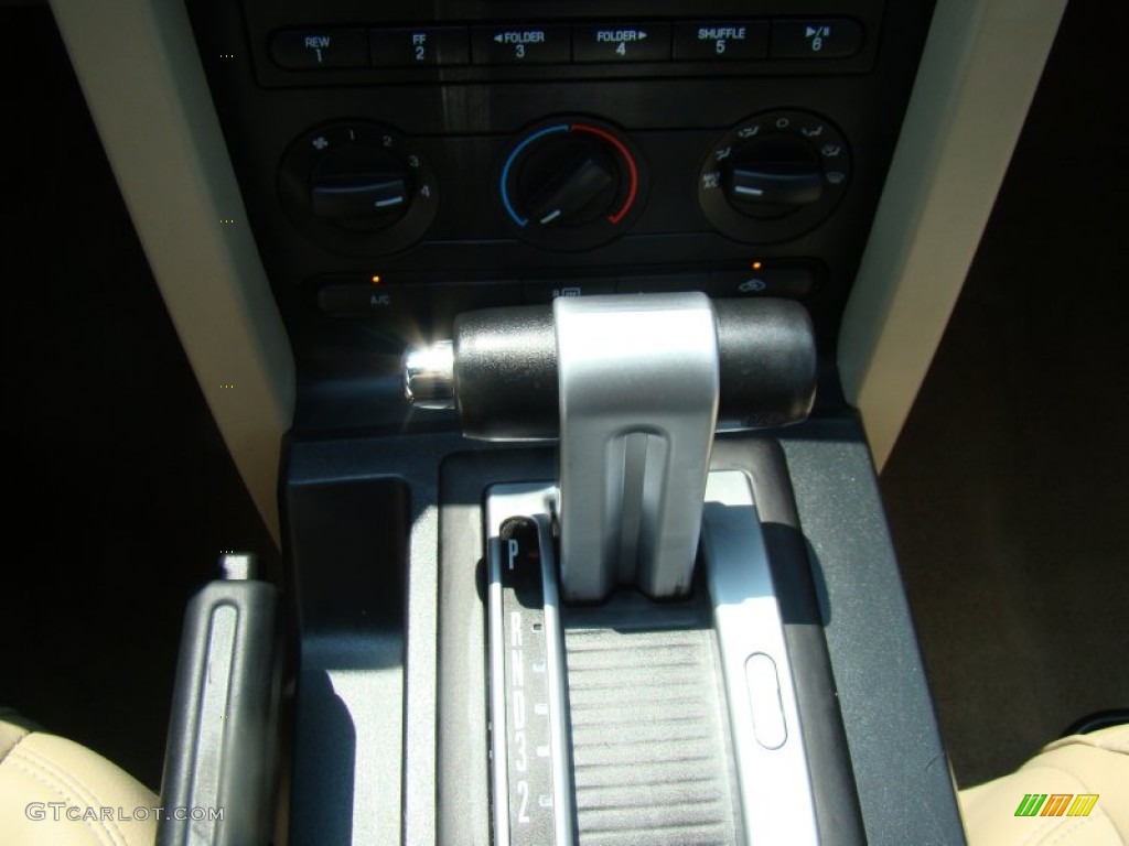 2007 Mustang GT Premium Convertible - Performance White / Medium Parchment photo #18