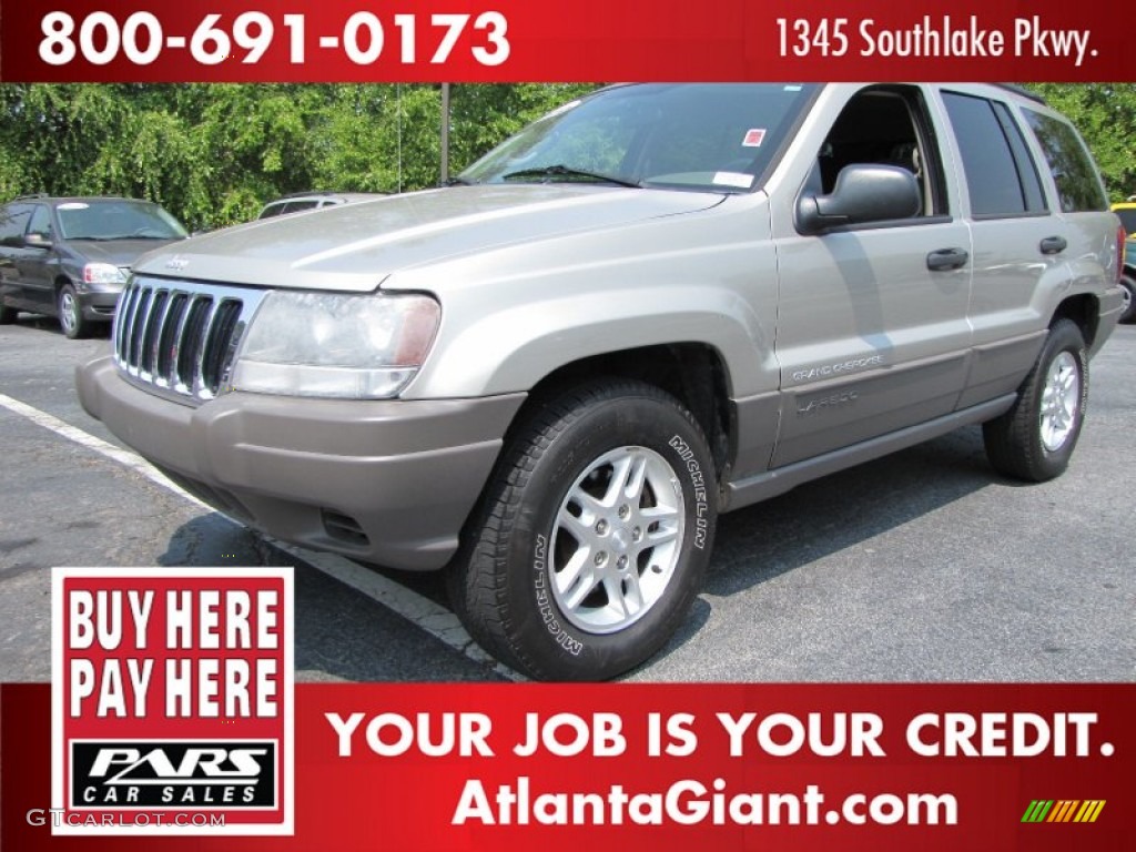 2003 Grand Cherokee Laredo - Light Pewter Metallic / Sandstone photo #1