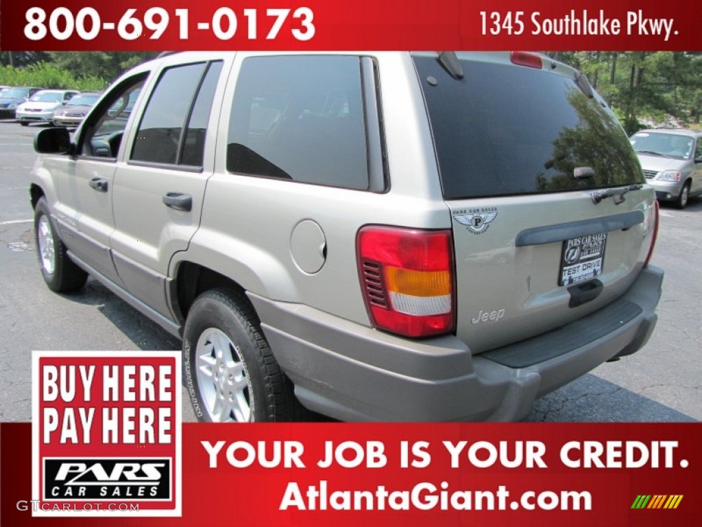 2003 Grand Cherokee Laredo - Light Pewter Metallic / Sandstone photo #2