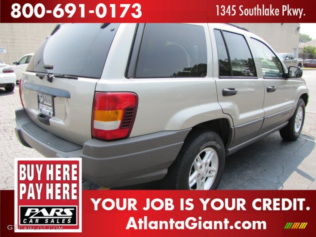 2003 Grand Cherokee Laredo - Light Pewter Metallic / Sandstone photo #3