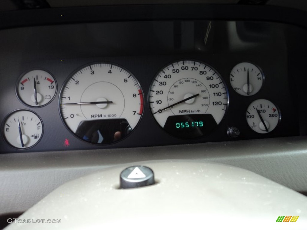 2004 Jeep Grand Cherokee Limited Gauges Photo #50362683