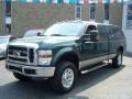 2008 Forest Green Metallic Ford F250 Super Duty XLT SuperCab 4x4  photo #1