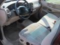 Prairie Tan 1997 Ford F250 XLT Extended Cab Interior Color