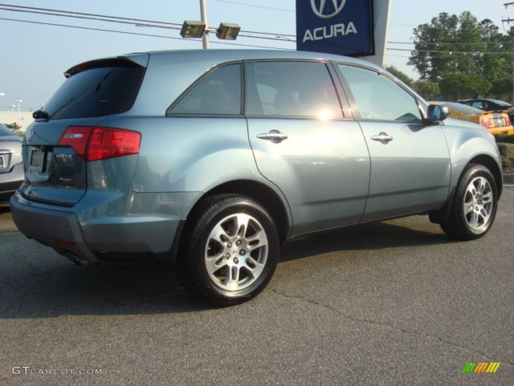 2007 MDX Technology - Steel Blue Metallic / Taupe photo #3