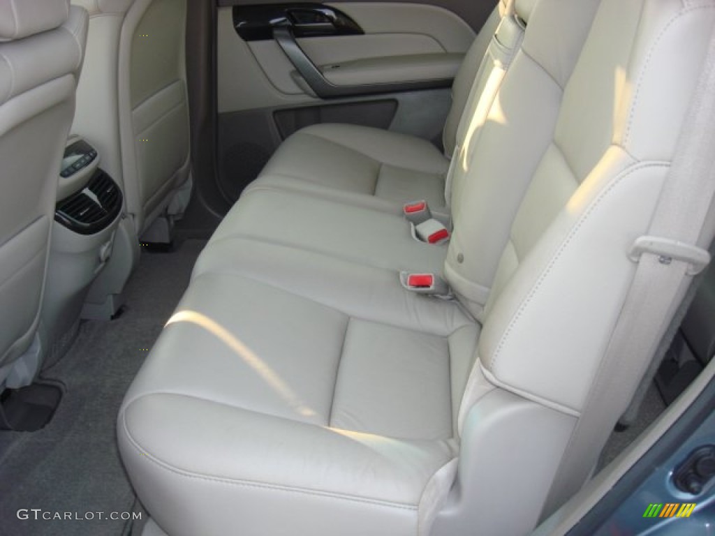 2007 MDX Technology - Steel Blue Metallic / Taupe photo #8