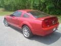 2008 Dark Candy Apple Red Ford Mustang V6 Premium Coupe  photo #9