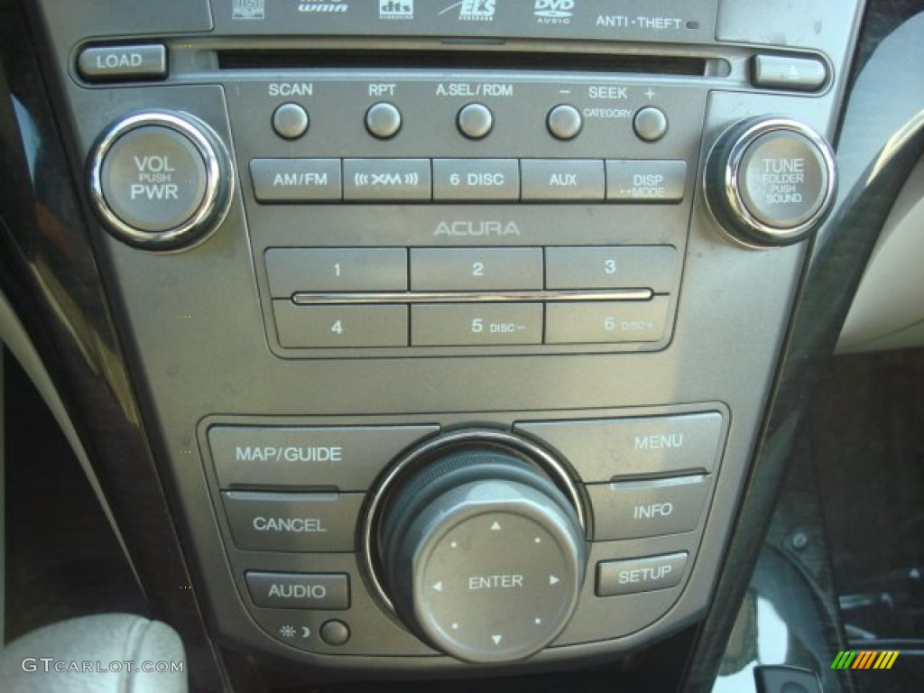 2007 MDX Technology - Steel Blue Metallic / Taupe photo #17