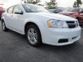 2011 Bright White Dodge Avenger Mainstreet  photo #4