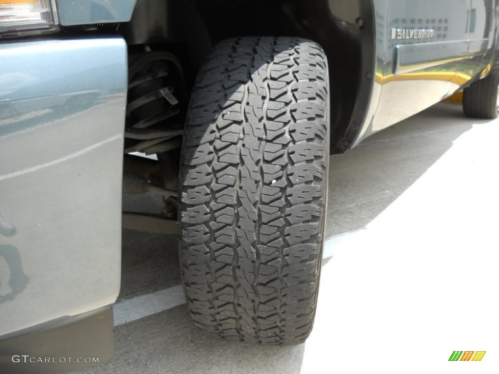 2007 Silverado 1500 LT Extended Cab - Blue Granite Metallic / Ebony Black photo #11