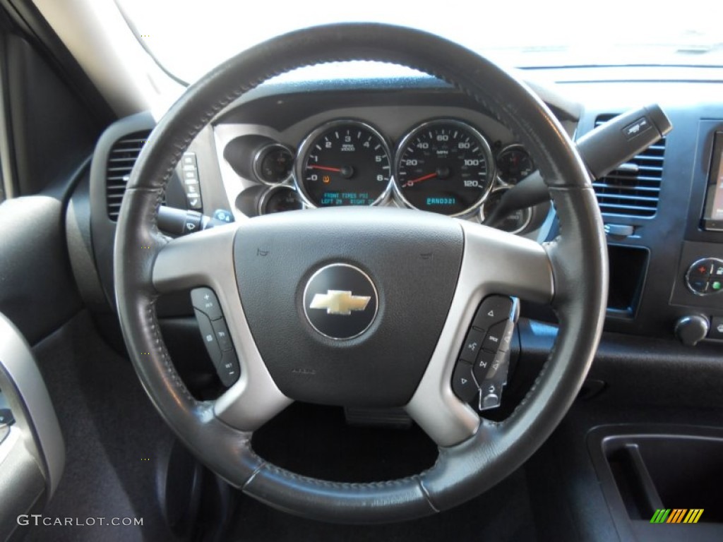 2007 Silverado 1500 LT Extended Cab - Blue Granite Metallic / Ebony Black photo #20